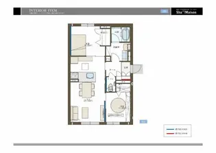 シャーメゾン VIOLETTA【1階】の間取り