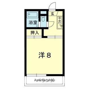 エミネントむさし C棟【1階】の間取り