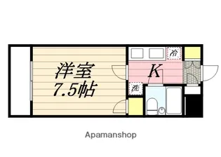 プレアール新大江【407号室】の間取り