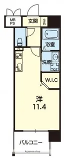 CENTRAL CASA 藤崎宮【2階】の間取り