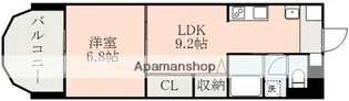 DO水前寺【6階】の間取り