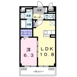 シャインエクセレント【3階】の間取り