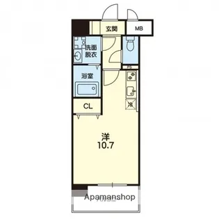 CHAINON壺川【10階】の間取り