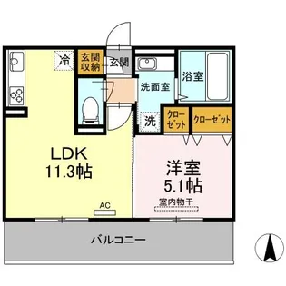 カーメラ【2階】の間取り