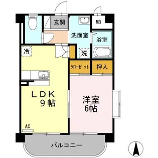チェリーブランチ【3階】の間取り