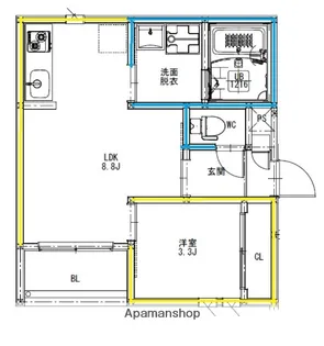 REGALEST楠【2階】の間取り