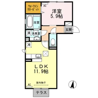 ヒカリエ【1階】の間取り