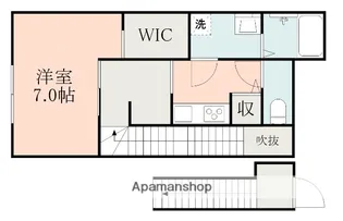 シャイン大津【2階】の間取り