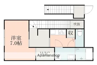 シャイン大津【2階】の間取り