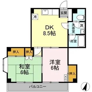 松本ビル【3階】の間取り