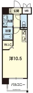BUFFETT AMB【6階】の間取り