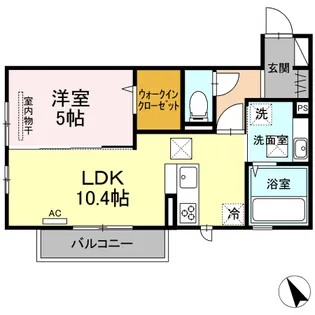 グランシャリオ須屋II【1階】の間取り