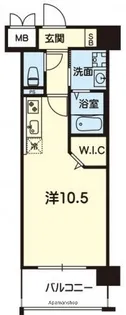 グランジュールⅠ【8階】の間取り