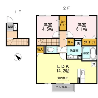 FERIO【2階】の間取り