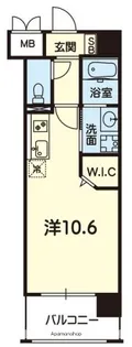 CJ AMB【8階】の間取り