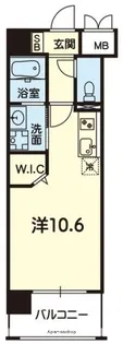 CJ AMB【9階】の間取り