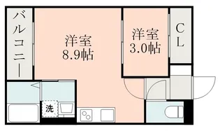 REGALEST二本木【3階】の間取り