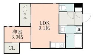 REGALEST二本木【1階】の間取り