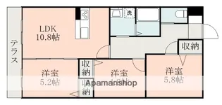 MAISON DE K Ⅰ【2階】の間取り