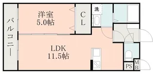 (仮称)ラ・シック大津南【2階】の間取り