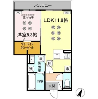 LUMINA(ルミナ) I棟【1階】の間取り