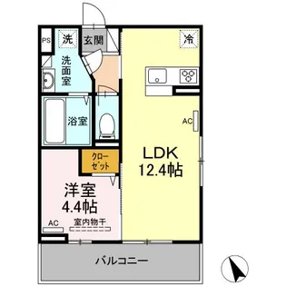 グレンディールIII【3階】の間取り