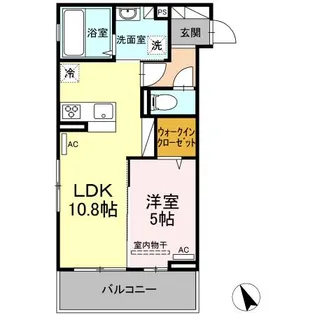 グレンディールIII【3階】の間取り