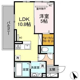 グレンディールIII【3階】の間取り