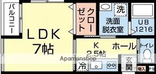 CALME【2階】の間取り
