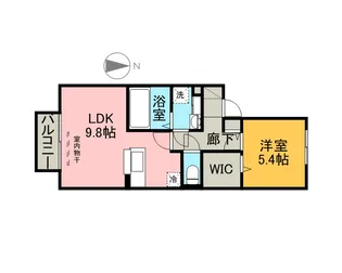ユーエム・セイラⅢ【2階】の間取り