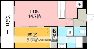 アルテミス帯山【1階】の間取り