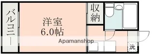 シティハイム大江【4階】の間取り