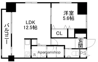 テクノマンション大津【7階】の間取り