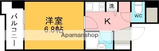 トーカン大江キャステール【9階】の間取り