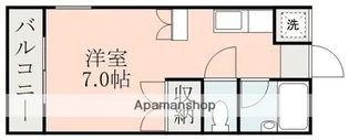 メモリアルハイツ【2階】の間取り