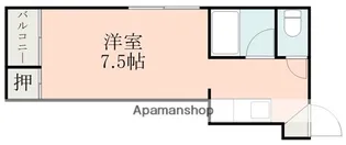 ハイムセラ九品寺【3階】の間取り