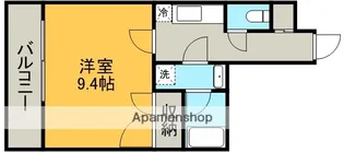 メイン石井【4階】の間取り