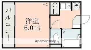 ヴィラ水前寺公園【3階】の間取り