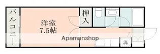 新大江プラザマンション【2階】の間取り
