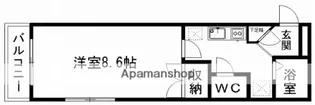 コート本荘【3階】の間取り