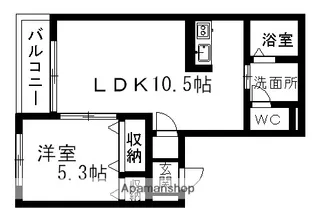 TAKESHO HOUSE【1階】の間取り