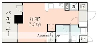 レジディア熊本辛島【5階】の間取り