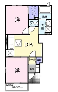 アヴニール【1階】の間取り