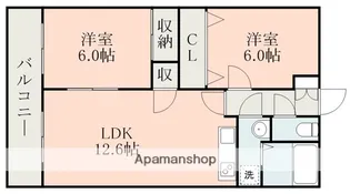 メゾン・ド・ルミエール【2階】の間取り