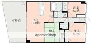 ファーストヴィラ武蔵ヶ丘ルネッサンス【1階】の間取り