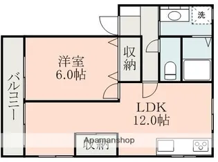 メゾン・ド・マリアージュⅡ【1階】の間取り