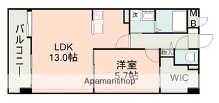 モルトヴィヴァーチェ【3階】の間取り
