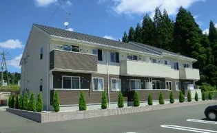 ランドヒルズD【1階】の外観