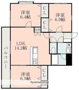 REMY【2階】の間取り