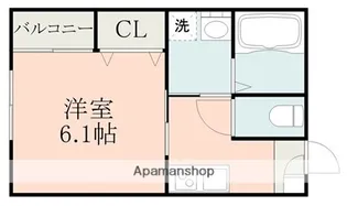 ラ ポルテ光の森北Ⅴ【2階】の間取り